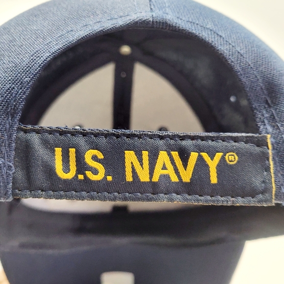 Official Licensed Product US Navy Embroidered USS Enterprise CVN-65 Baseball Hat - Picture 8 of 9